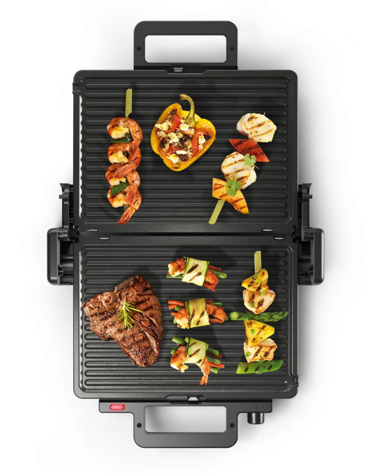 Bosch TCG3323 Meat Grill Matt Black 2000 W Thermostat 5 Levels 3 Positions: Grill or Oven Mode, Stone