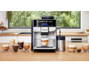 Bosch Fully automatic coffee machine Vero Barista 600 Silver, Removable Water Tank TIS65621RW