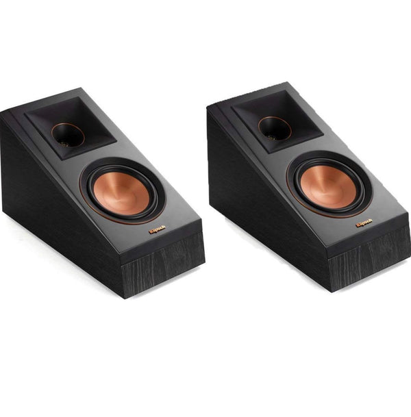 Klipsch RP-500SA Dolby Atmos Surround Sound Speakers (Ebony)