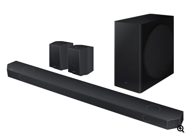 Samsung Q-series 9.1.4 ch. Wireless Dolby ATMOS Soundbar + Rear Speakers Q-Symphony / HW-Q930D