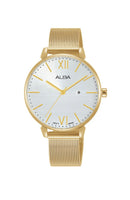 ALBA Ladies' Hand Watch FASHION Stainless Band, Silver Dial AH7AE4X1