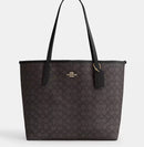 Coach City Tote Bag In Signature Canvas