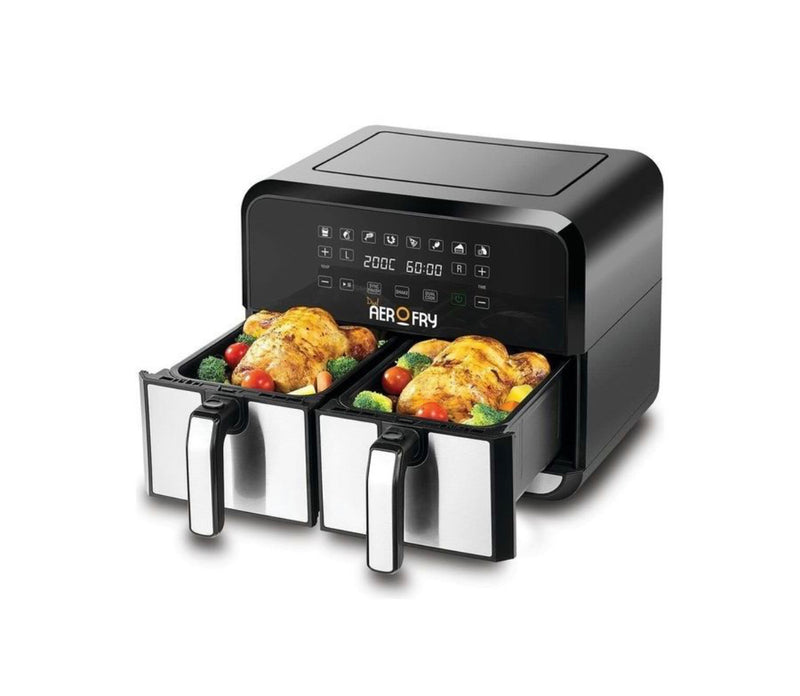 Black & Decker Digital Dual Zone Air Fryer 1700W 4L+4L DZAF1700-B5 (1 Year Warranty)