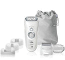 Braun SES 7880 Cordless Wet and Dry epilator with 7 extras