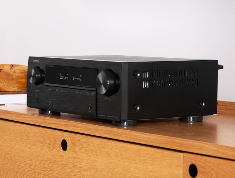 Denon AVR-X1800H
7.2 Ch. 175W 8K AV Receiver with HEOS® Built-in
