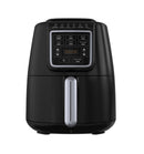 TORNADO Air Fryer 1550 Watt 4 Liter LED Display Black x Silver THF-1554D-XL-BS
