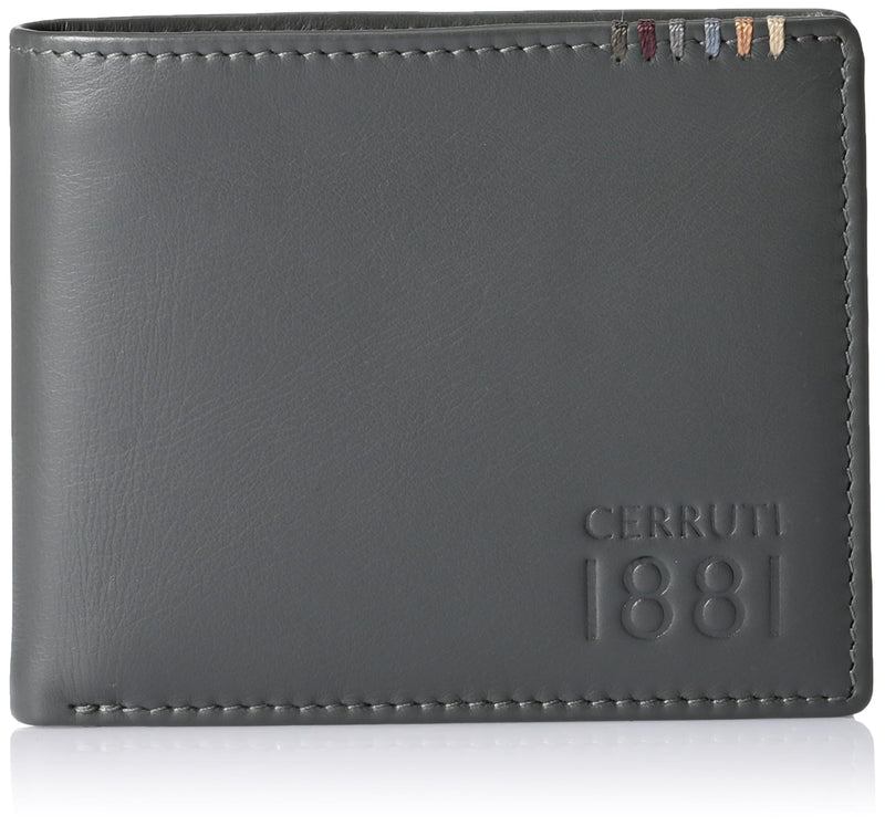 Cerruti 1881 - Wallet - CEPU05655M - MASAKI Grey 100% Calf Leather - Size 11X9X25 CM For Men