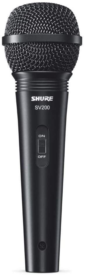Shure SV200, Cardioid Dynamic Handheld Vocal Microphone