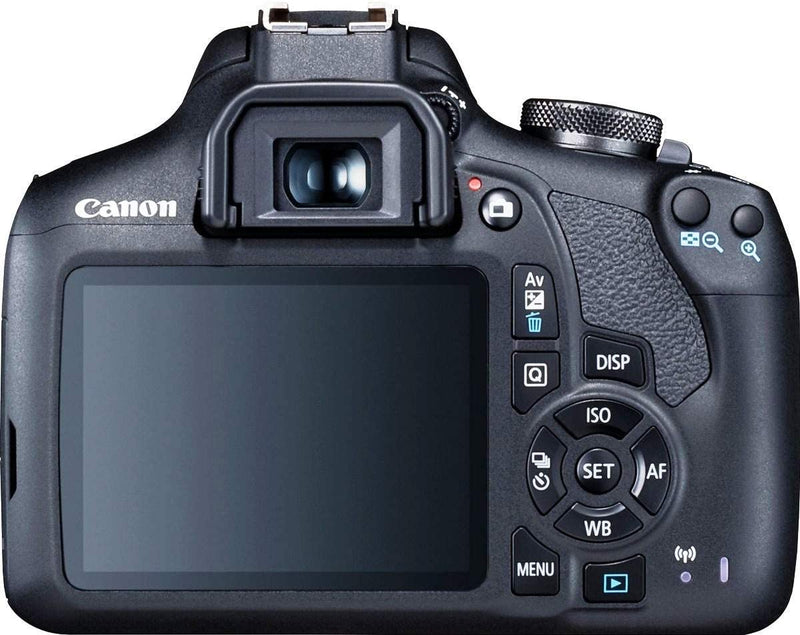 Canon EOS 2000D DSLR Camera, 24.1 MP, 18-55mm - Black
