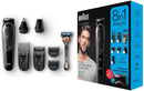 Braun MGK5260 8-in-1 Trimmer Kit, 6 attachments with Gillette Fusion5 Proglide Razor