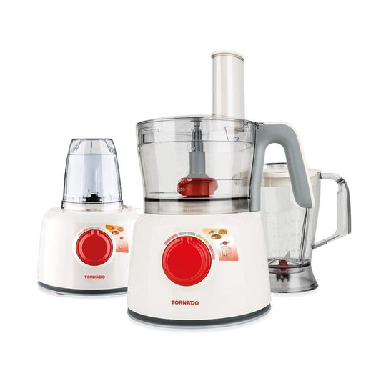 Tornado Food Processor with Bowl & 1L Blender TFP-1000CC