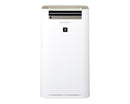 SHARP Air Purifier, Plasmacluster, Humidity, HEPA Filter, 50 m2, White KC-G60SA-W