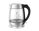 TORNADO Glass Kettle 1.7 Liter, 1850-2200 Watt In Glass Transparent Color TKG-2217SB